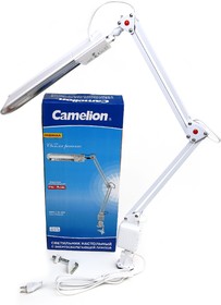 Camelion KD-017С белый (на струбцине), Светильник