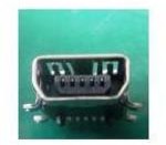 10033527-N3212MLF, MINI USB 2.0- AB Type Receptacle conn. Right Angle Surface Mount Type