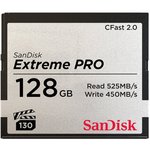Карта памяти SanDisk Extreme PRO CFast 2.0 525/450 MB/s 128GB (3500x) (SDCFSP-128G-G46D)