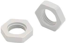 Фото 1/3 52090100, Cable Glands, Strain Reliefs & Cord Grips Metric counter nuts MGM, polyamide