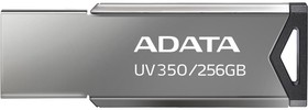 Фото 1/4 Флеш Диск A-Data 256Gb UV350 AUV350-256G-RBK USB3.0 серебристый