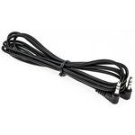 36HR07236X, Male 3.5mm Stereo Jack to Male 3.5mm Stereo Jack Aux Cable, Black, 1.8m