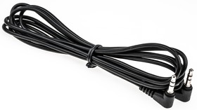 Фото 1/5 36HR07236X, Male 3.5mm Stereo Jack to Male 3.5mm Stereo Jack Aux Cable, Black, 1.8m