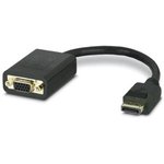 2400173, Audio Cables / Video Cables / RCA Cables DP TO VGA ADAPTER