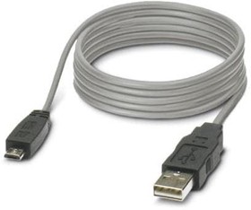 2701626, USB Cables / IEEE 1394 Cables CAB-USB A/ MICRO USB B/2,0M