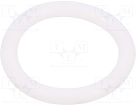 O-25X4-SI-WH, O-ring gasket; silicone; Thk: 4mm; Oint: 25mm; white; -60?160°C