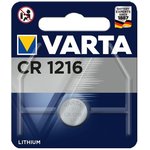 Батарейка VARTA Lithium CR1216 , шт. в блистере-1 6216101401