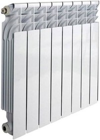 Фото 1/2 Радиатор алюминиевый 500/100 8 секций 008010328