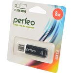 PERFEO PF-C13B008 USB 8GB черный BL1, Носитель информации