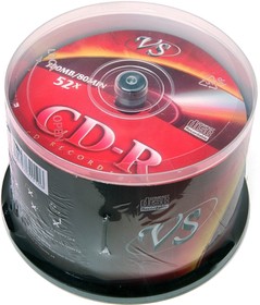 VS CD-R 80 52x CB/50, Записываемый компакт-диск
