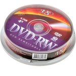 Фото 2/2 VS DVD-RW 4.7 GB 4x CB/10, Перезаписываемый компакт-диск
