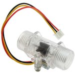 YF-S201C Transparent, Датчик расхода воды для Arduino проектов, 1-30л/мин ...