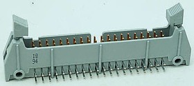 Фото 1/3 N3428-5202RB, 3000 Series Right Angle Through Hole PCB Header, 20 Contact(s), 2.54mm Pitch, 2 Row(s), Shrouded