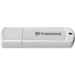 Флеш-память Transcend JetFlash 370, 32Gb, USB 2.0, бел, TS32GJF370