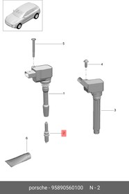 СВЕЧА ЗАЖИГАНИЯ 95890560100