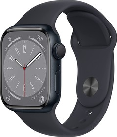 Фото 1/3 Умные часы Apple Watch Series 8 41mm Midnight (MNU83LL/A)