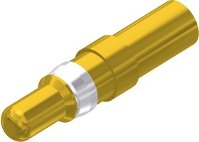 131C11039X, size 3.6mm Male Crimp D-Sub Connector Power Contact, Gold over Nickel Power, 12 10 AWG