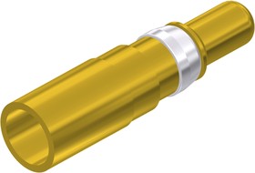 Фото 1/2 131C11049X, size 3.6mm Male Crimp D-Sub Connector Power Contact, Gold over Nickel Power, 8 10 AWG