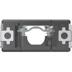 16-001810, 16 Series ABS D Sub Backshell, 9 Way, Strain Relief