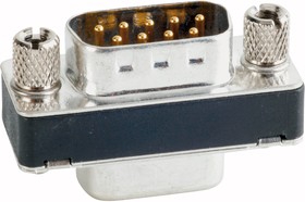 163A50009X, 9 Way Through Hole D-sub Connector Male to Female, with 4-40 UNC