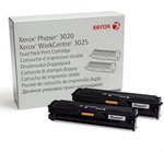 Тонер-картридж XEROX 106R03048 черный для XEROX Phaser 3020/WC 3025 (2х1500 ...