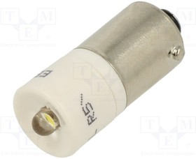 1860245L3, Индикат.лампа: LED; BA9S,T10; белый теплый; пластик; 28ВAC; 28ВDC