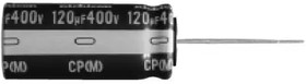UCPW6121MHD6, Aluminum Electrolytic Capacitors - Radial Leaded 420V 120uF 20%