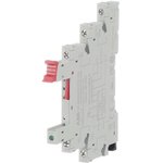 1SVR405521R3100 CR-S012/024VADC1SS, CR-S 1 Pin 12 → 24V ac/dc DIN Rail Relay ...