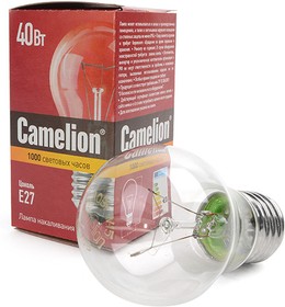 Camelion 40/A/CL/E27, Лампа