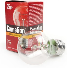Camelion 75/A/CL/E27, Лампа