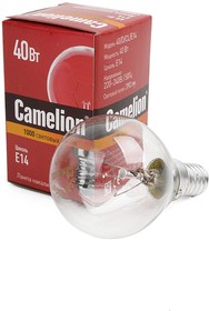 Camelion 40/D/CL/E14, Лампа
