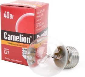 Camelion 40/D/CL/E27, Лампа