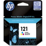 Картридж струйный HP (CC643HE) Deskjet F4275/F4283 №121, цветной, оригинальный ...