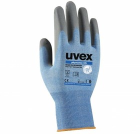 Фото 1/2 6008112, Phynomic C5 Blue Elastane Cut Resistant Work Gloves, Size 12, XXL, Aqua-Polymer Foam Coating