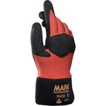 850 7, Titan Red Nitrile Work Gloves, Size 7, Small, Nitrile Coating