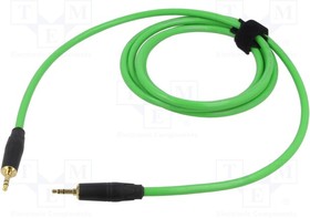TK172PSF-V, Cable; Jack 3.5mm 3pin plug,both sides; 2m; Plating: gold-plated