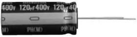 UPHW6101MHD, Aluminum Electrolytic Capacitors - Radial Leaded 100 uF 420 Volt 20%