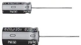 UPM1C152MHD1TO, Aluminum Electrolytic Capacitors - Radial Leaded 1500UF 16V AEC-Q200