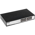 D-Link DES-1016D/I1A Unmanaged Switch with 16 10/100Base-TX Ports