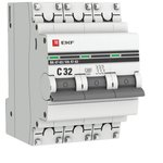 Circuit breaker 3P 32A (C) 4.5kA VA 47-63 EKF PROxima
