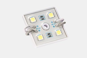 SMD-модуль 4 диода 2835 Оптимум белый