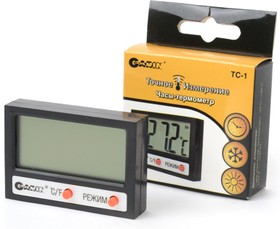 Фото 1/2 GARIN Точное Измерение TC-1 термометр-часы BL1, Термометр-часы