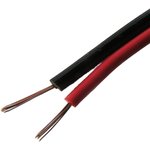 2x0.16 CU+CCA R/B, Акустический кабель , 2x0.16 мм, CU+CCA, красно-чёрный