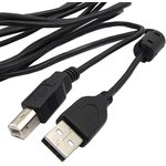 USB2.0 A(m)-USB B(m) FB 1.8m, Компьютерный шнур USB-A(m)-USB-B(m) 1.8 м, F