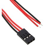 BLS-3 AWG26 0.3m, Межплатный кабель питания (розетка-под пайку) BLS-3, AWG26 ...