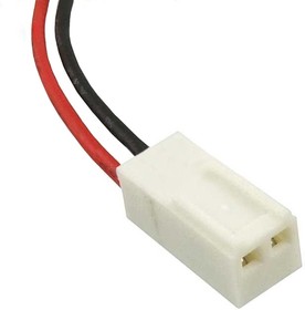 HU-02 wire 0,3m AWG26, Межплатный кабель питания (розетка) двухполюсный HU-02, AWG26, с шагом 2,54 мм, 0,3 м