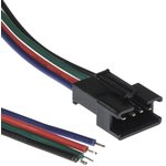 SM connector 4P*150mm 22AWG Male, Межплатный кабель питания (вилка) ...