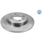 Диск тормозной передний VW Golf III/Passat B3/B4/Caddy 96-04 /D=256mm MEYLE 115 ...