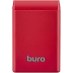 Внешний аккумулятор (Power Bank) Buro BP05B, 5000мAч, красный [bp05b10prd]
