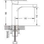 Смеситель для раковины S8701H